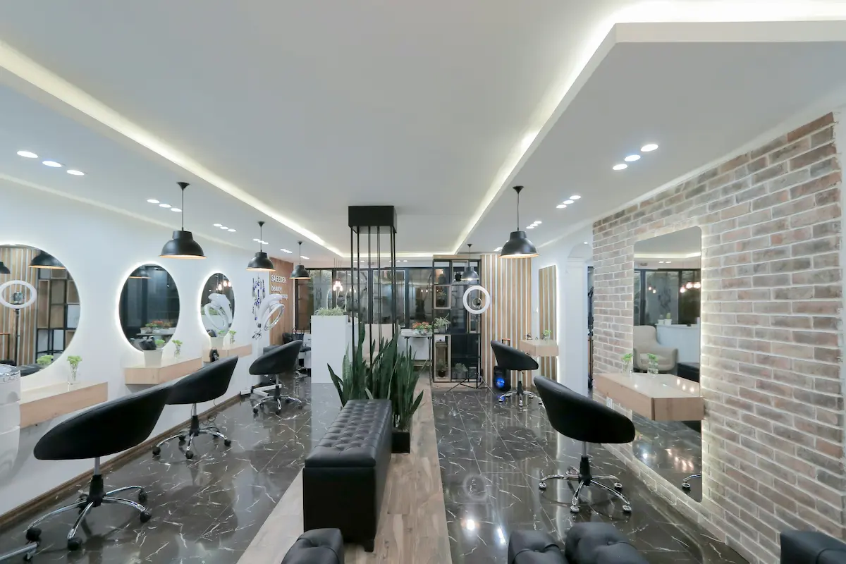 Nowoczesny salon kosmetyczny